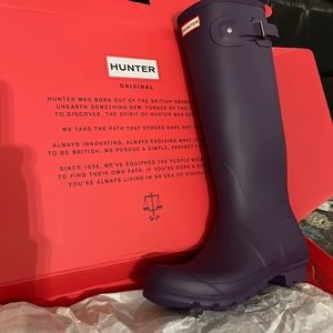 Hunter originally tall boots size 10